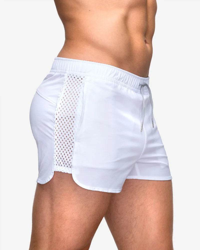 SUGOIDAN Men's Quick Dry Beach Board Shorts - Breathable & Comfy Fit - Buy Center