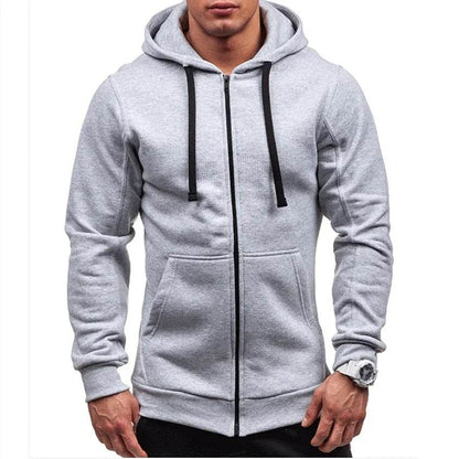 MRMT Men's Zipper Hoodie - Casual Comfort for Spring & Autumn - Buy Center