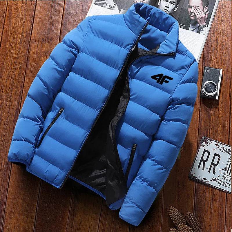 2024 Men's Waterproof Windbreaker Jacket - Warm Autumn Zip-Up Coat - Buy Center