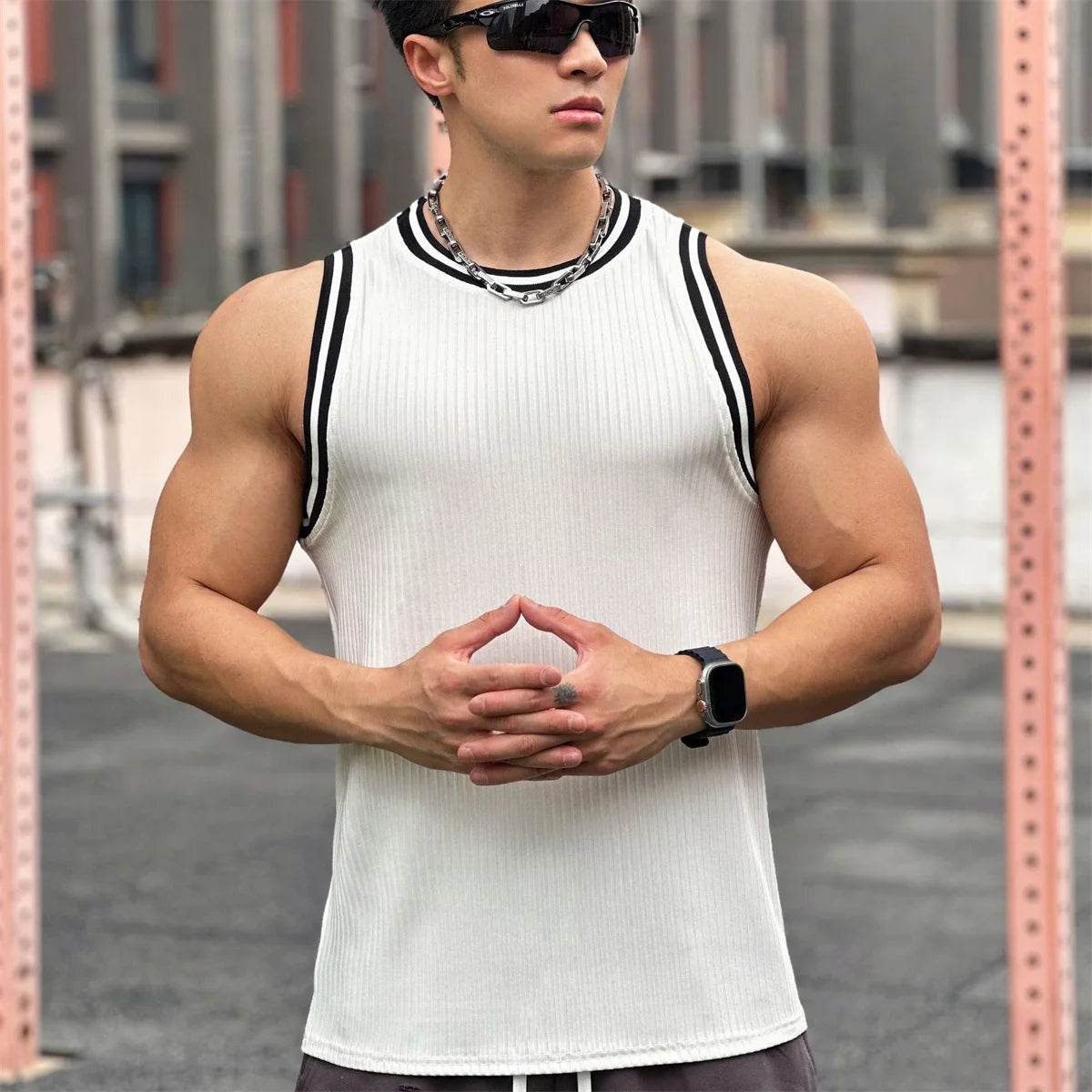 Summer Men's Bodybuilding Tank Top - Casual Sleeveless Gym Shirt - Buy Center