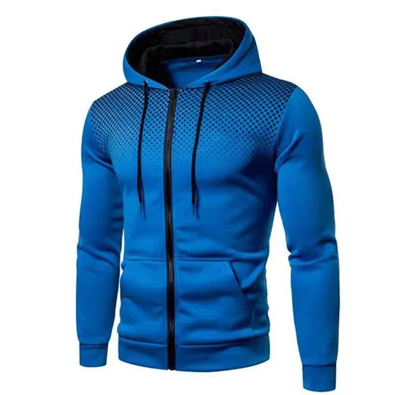2024 Men's Hoodie Jacket - Casual Zipper Pullover for Spring & Autumn - Buy Center