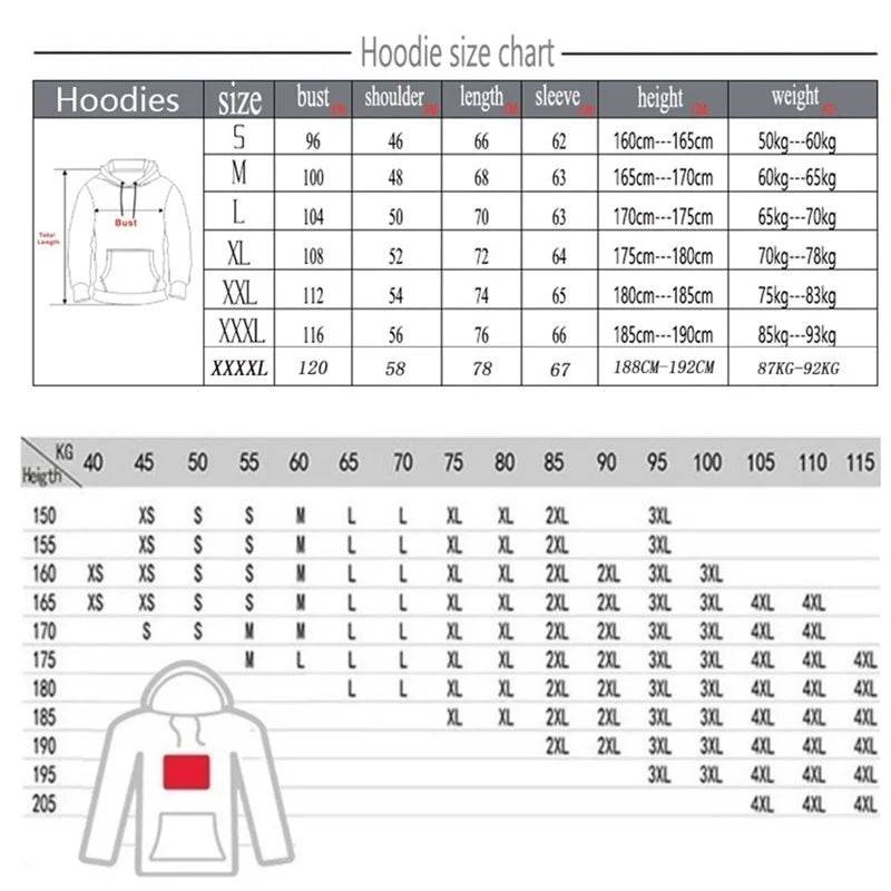 Men's Fleece Printed Hoodie - Casual Street Fashion Sweatshirt - Buy Center