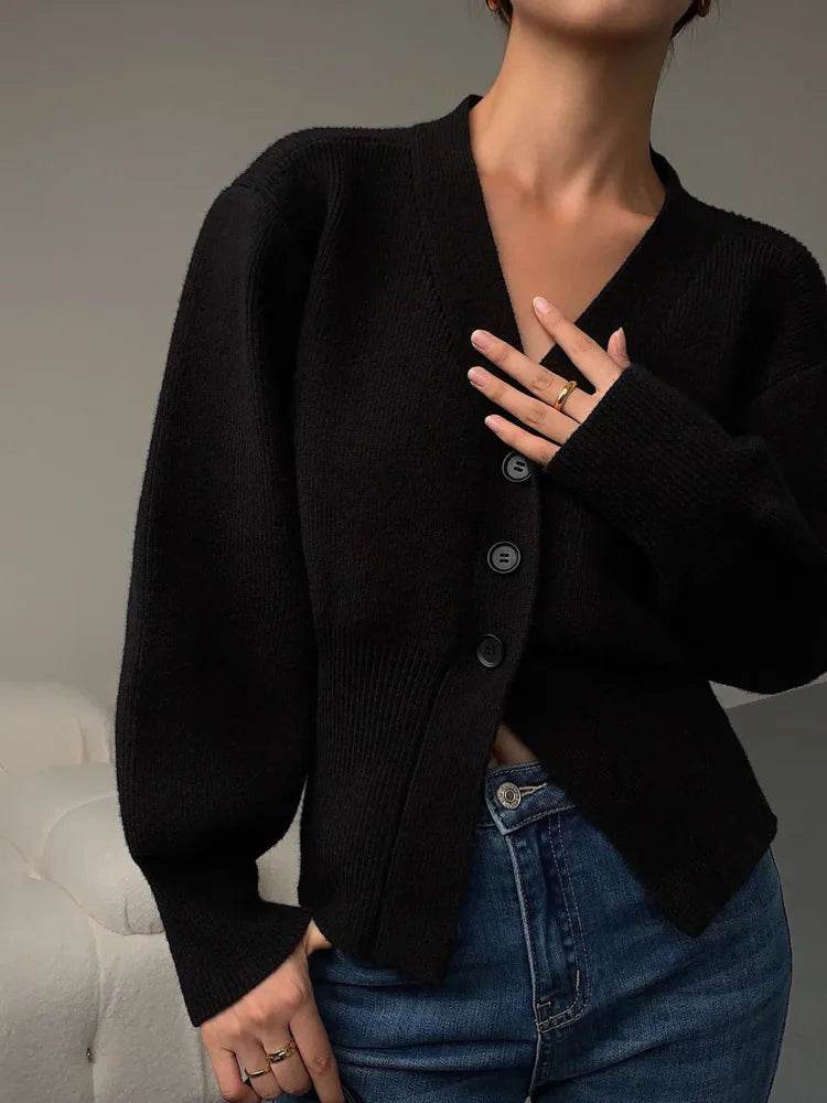 2024 Autumn Women’s Cardigan Coat - Elegant Knitted Knitwear - Buy Center