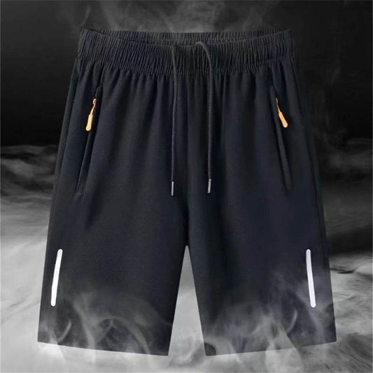 Men's Summer Casual Ice Silk Shorts - Quick Dry & Lightweight Design - Buy Center