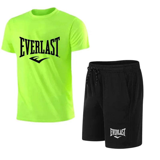 EVERLAST Men's T-Shirt and Shorts Set - Sporty Leisure Wear for Summer - Buy Center