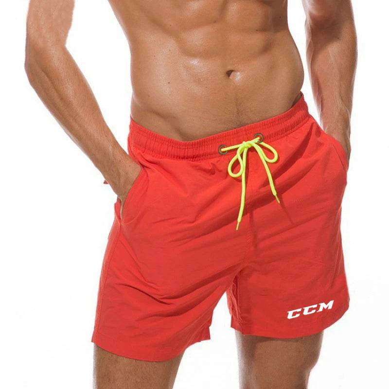 CCM Men's Quick Dry Swim Trunks - Comfortable Board Shorts for Summer - Buy Center
