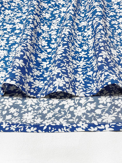 Women's Boho Floral Print Midi Dress - Puff Sleeve, Square Neck - Buy Center