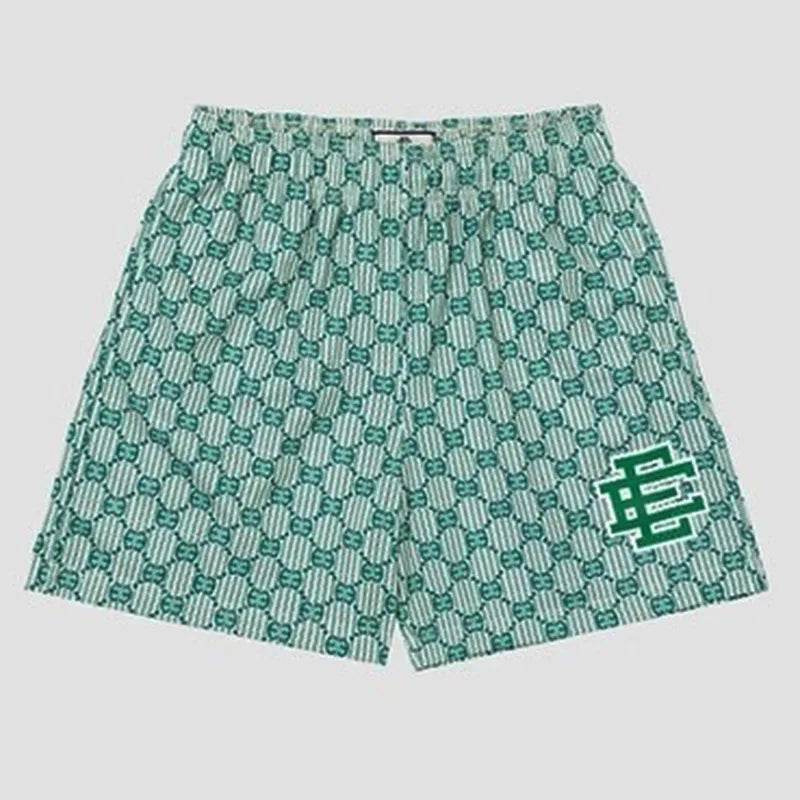 Eric Emanuel Men's Floral Printed Mesh Shorts - 2025 Summer Gym Style - Buy Center