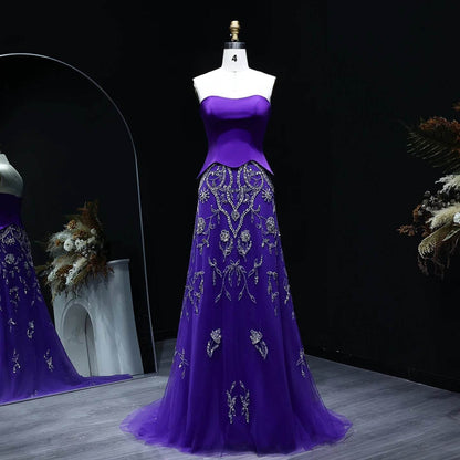 Sharon Said Luxury Sage Green Evening Dress - Elegant Formal Gown - Buy Center