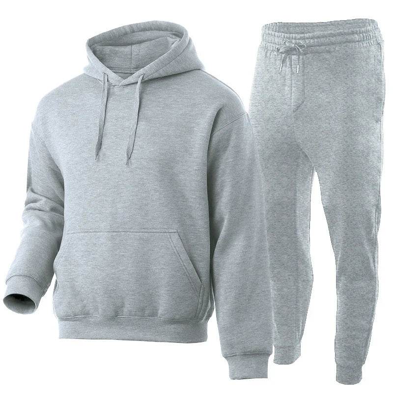 Men's Basketball Hoodie Pants Set - Casual Sportswear Pullover - Buy Center