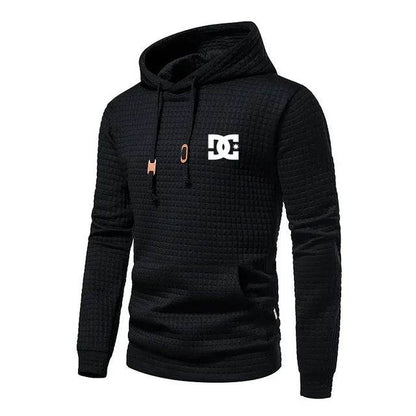 2025 Spring Casual Hoodie for Men - DC Letters Print & Large Pockets - Buy Center