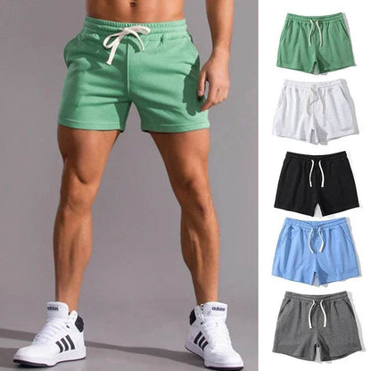 GENDWAY Men's Summer Casual Shorts - Breathable 100% Cotton Comfort - Buy Center