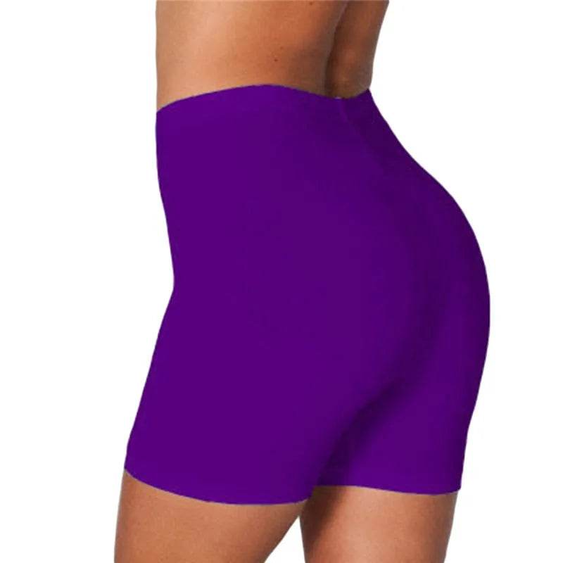 Bigsweety High-Waist Cycling Shorts - Slim Fit for Casual Style - Buy Center