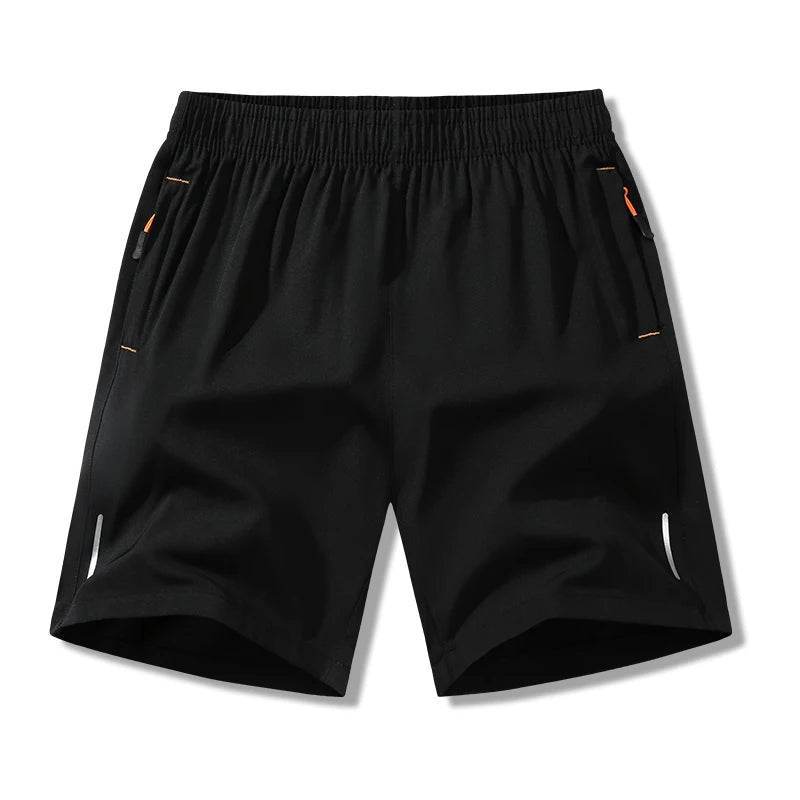 Comfortable Men's Sports Shorts - Elastic Waist, Breathable Casual Wear - Buy Center
