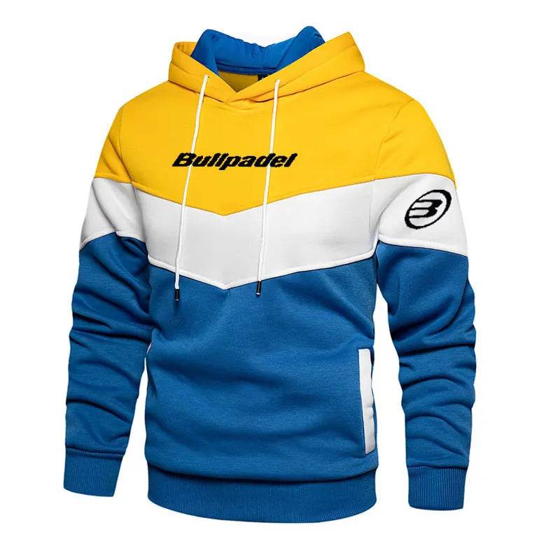 Men’s Trendy Letter Printed Hoodie - Fleece Pullover for Casual Style - Buy Center