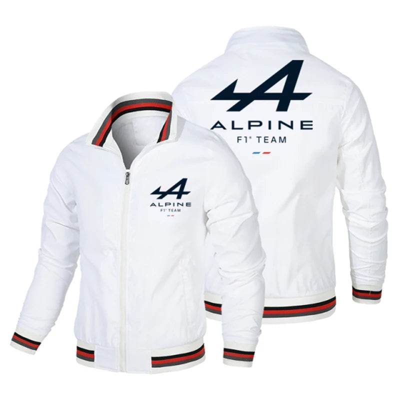 Alpine Men's Zipper Jacket - Stylish Sportswear for Autumn & Winter - Buy Center
