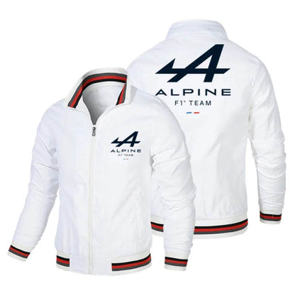 Alpine Men's Zipper Jacket - Stylish Sportswear for Autumn & Winter - Buy Center