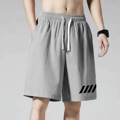 2024 Men's Summer Ice Silk Shorts - Quick Dry Casual Sportswear - Buy Center
