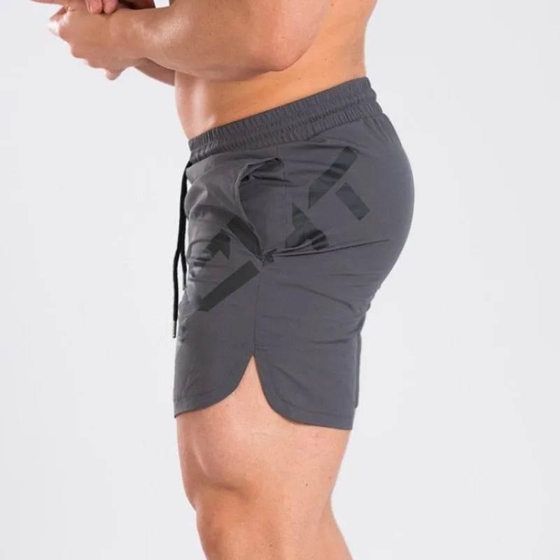 FITNESSTELE Men's Casual Summer Gym Shorts - Quick Dry & Skinny Fit - Buy Center