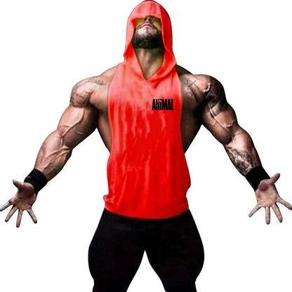 Men's Sleeveless Gym Top - Casual Bodybuilding Fitness Tank Shirt - Buy Center
