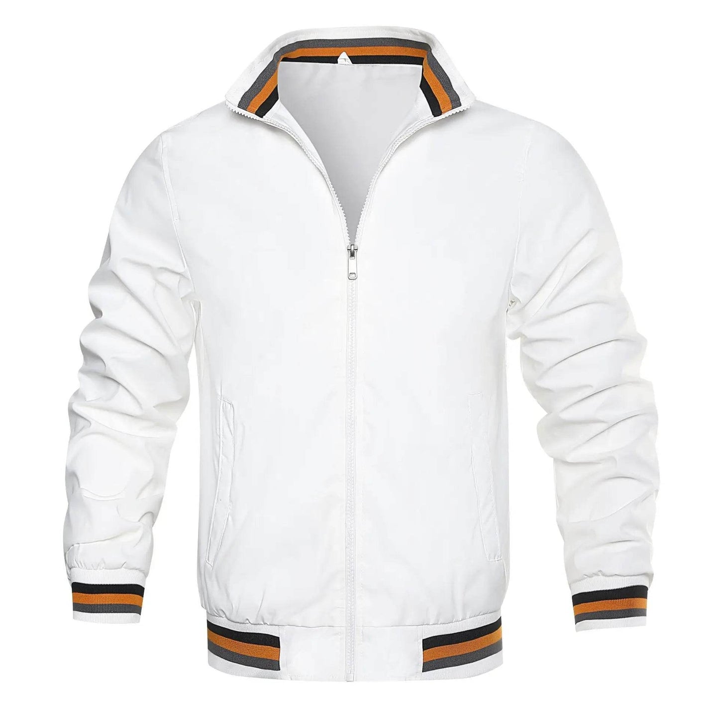 Men's Casual Spring Summer Windbreak Bomber Jacket - Lightweight & Stylish - Buy Center