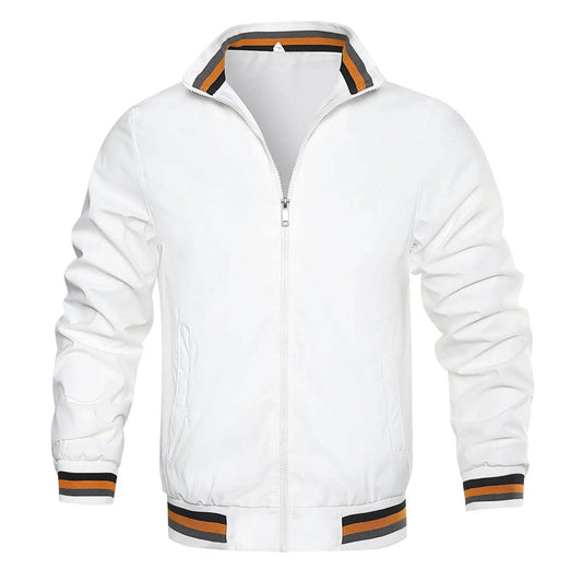 Men's Casual Spring Summer Windbreak Bomber Jacket - Lightweight & Stylish - Buy Center