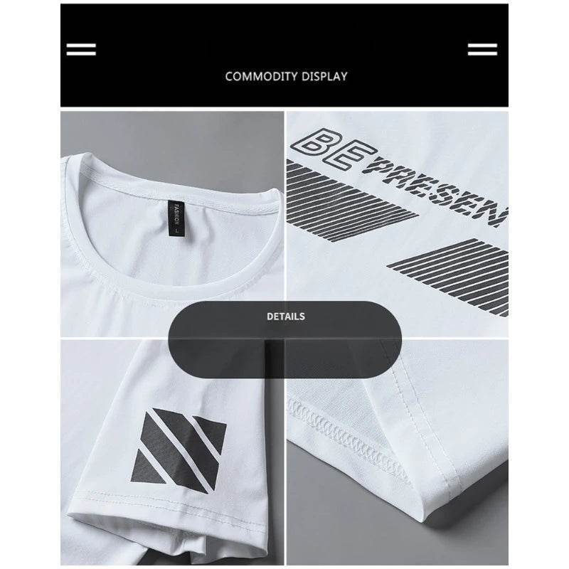 Summer Fashion Men’s T-Shirt & Shorts Set - Loose Fit Casual Wear - Buy Center