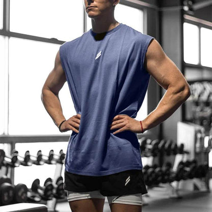 Men's Breathable Sports Tank Top - Quick Drying Loose Fit for Summer - Buy Center