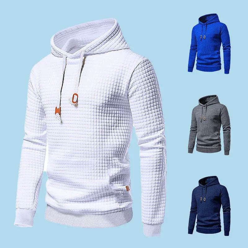 Men's Oversized Casual Hoodie - Thin Pullover for Spring & Fall Wear - Buy Center