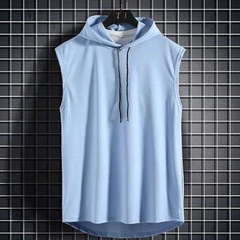 2023 Men's Hooded Sleeveless Cardigan Vest - Plus Size S-4XL Streetwear - Buy Center