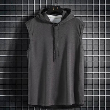 2023 Men's Hooded Sleeveless Cardigan Vest - Plus Size S-4XL Streetwear - Buy Center