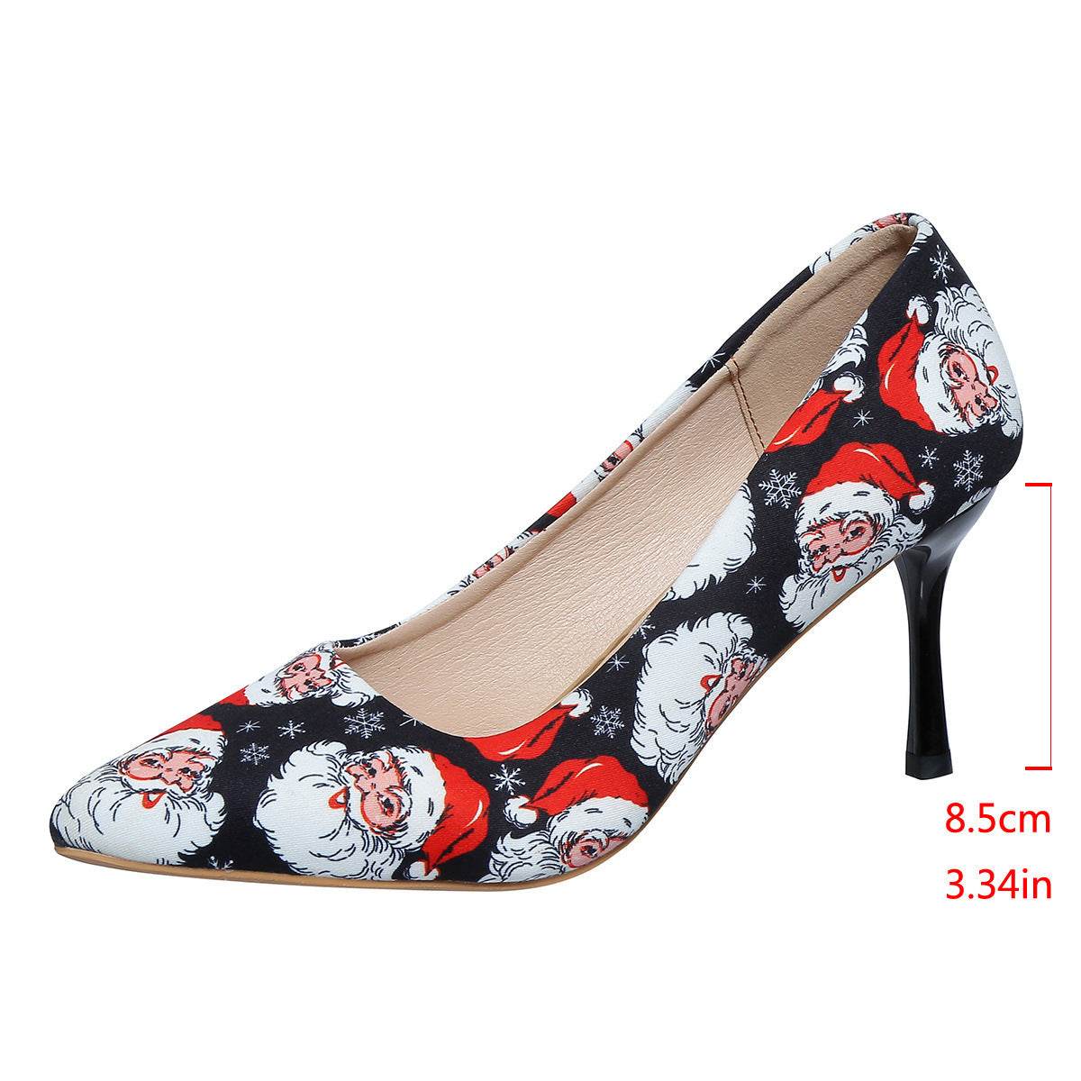 Women's Stiletto Heel Pumps - Trendy Solid Color Fashion Shoes 2025 - Buy Center