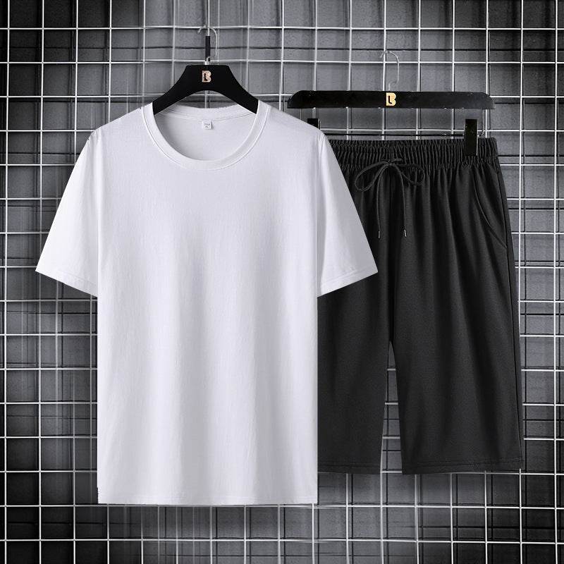 Tide Brand Men's Cotton Pajama Set - Short Sleeve T-Shirt & Shorts - Buy Center