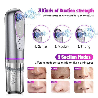 Small Bubble Blackhead Removal Device - 3-Speed Pore Cleaner at Home - Buy Center