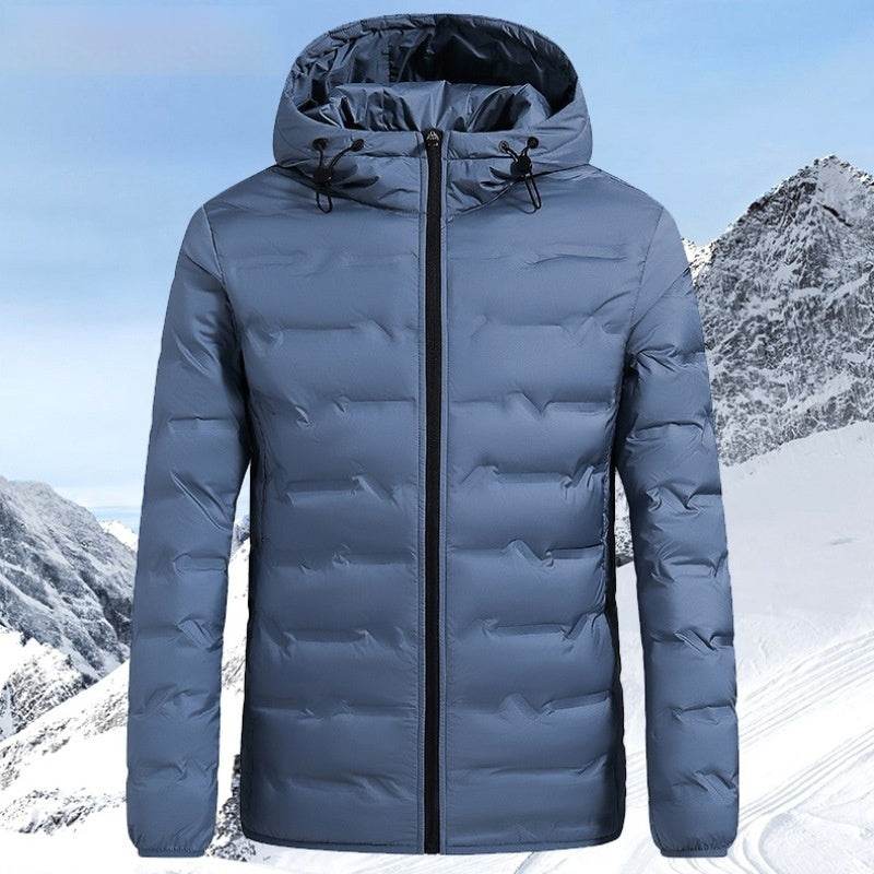 Couple Hooded Down Jacket - Stylish Warmth & Heat Preservation 2025 - Buy Center