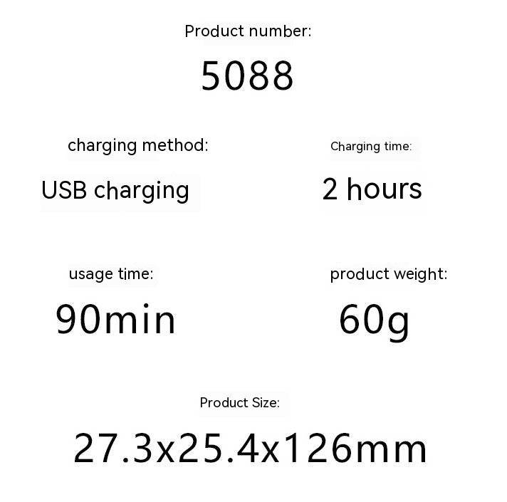 Rechargeable Electric Nose Hair Trimmer - High-Speed, Multipurpose Grooming Tool - Buy Center