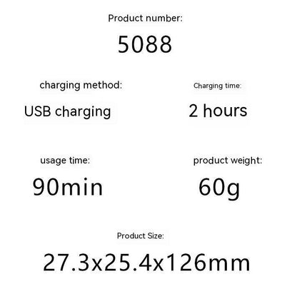 Rechargeable Electric Nose Hair Trimmer - High-Speed, Multipurpose Grooming Tool - Buy Center