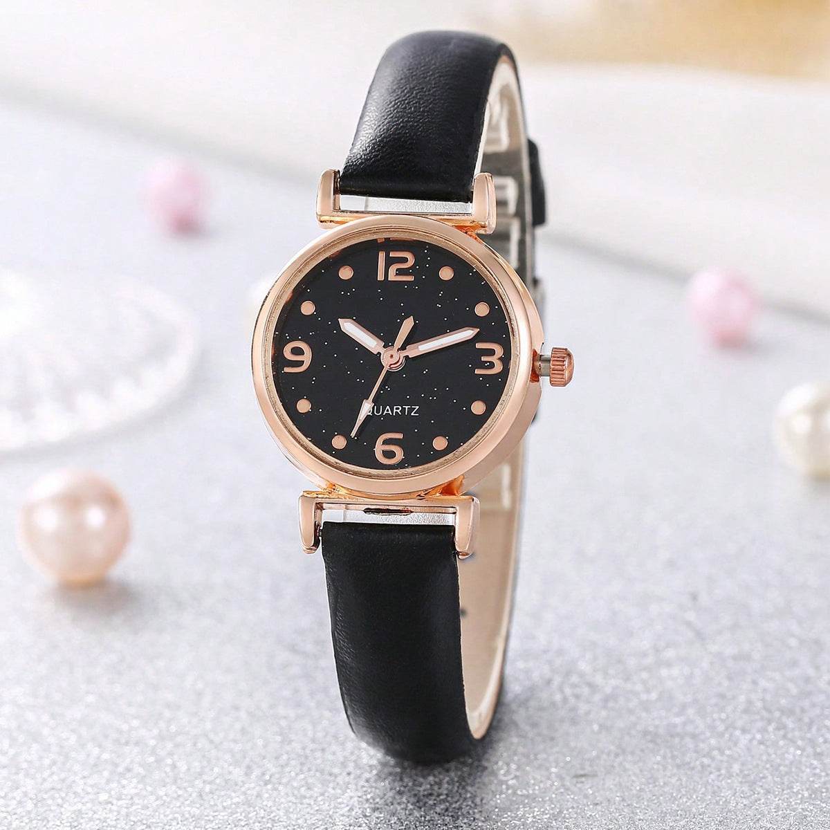 Elegant Lady Heart Bracelet Quartz Watch - Stylish & Lightweight Design - Buy Center
