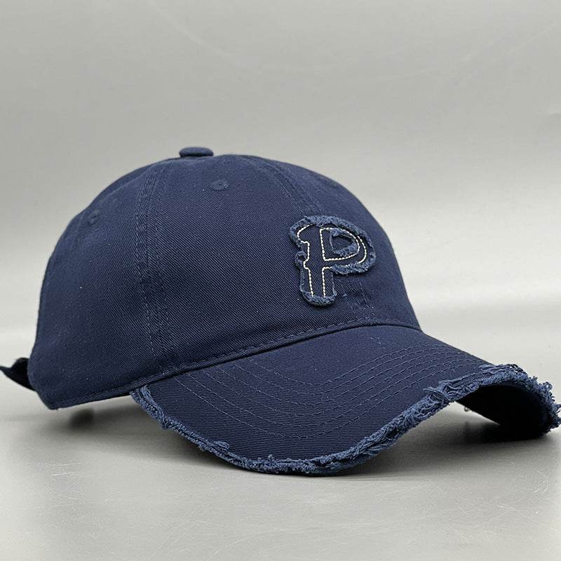 Buycenter Raw Edge Baseball Cap - Travel, Sun Protection & Breathable Fabric - Buy Center