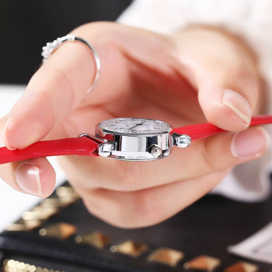 Simple Student Quartz Watch for Women - Stylish Colors & Thin Strap - Buy Center