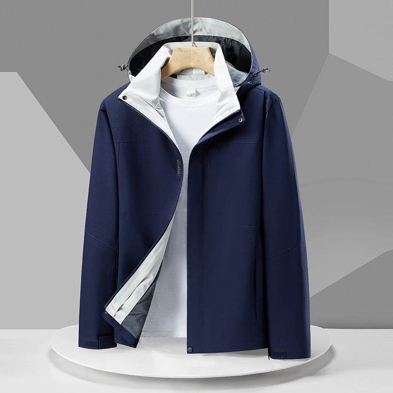 Men's Color Blocked Sports Jacket - Waterproof & Breathable Parka 2025 - Buy Center