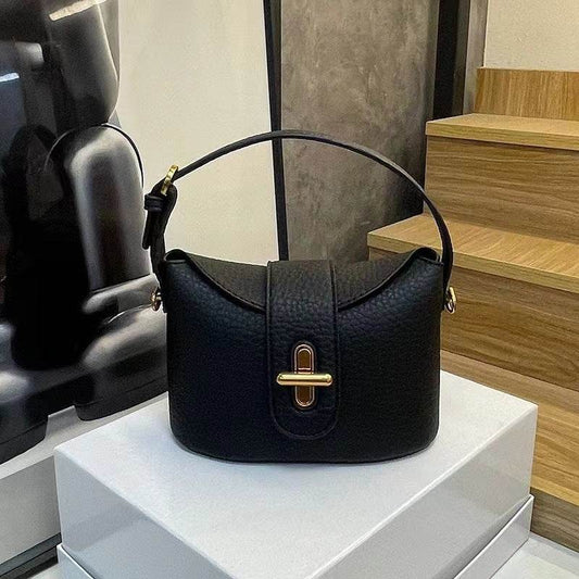 Casual Fashion Shoulder Handbag - Stylish Black or Cream for Everyday Use - Buy Center