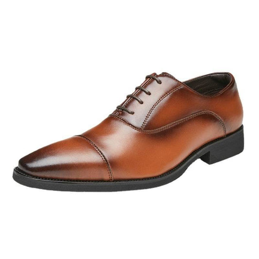 Buycenter Formal Wear Oxford Shoes - Height Increasing, Genuine Leather - Buy Center