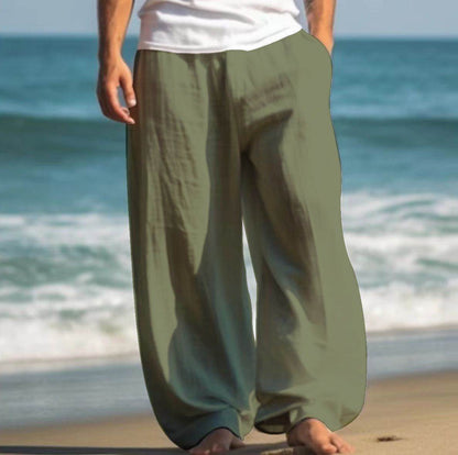 Buycenter Outdoor Casual Pants - Solid Color, Mid Waist for Teens - Buy Center
