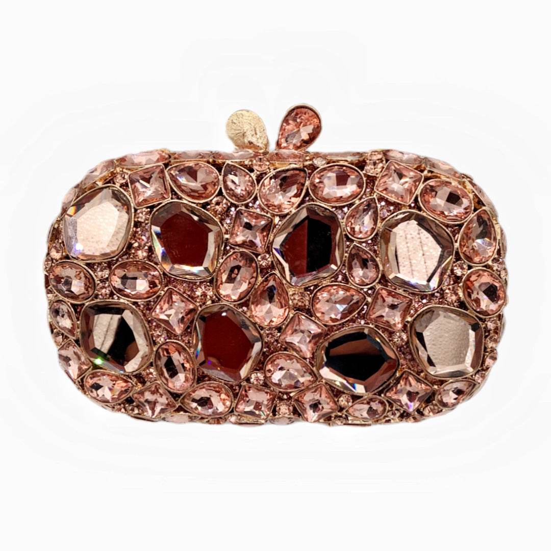 Elegant Hand-held Diamond Evening Bag - Custom Colors & Stylish Design - Buy Center