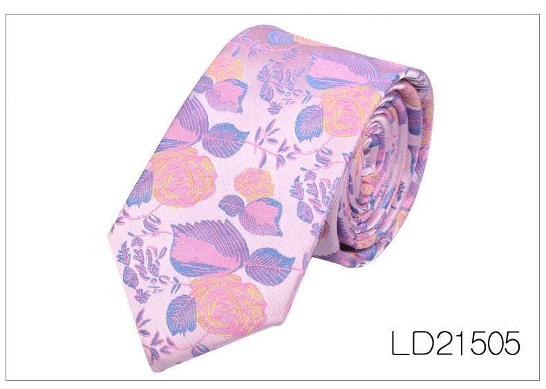Men's Casual Fashion Tie - Flower Graffiti 6cm Bow Tie for Trendy Looks - Buy Center