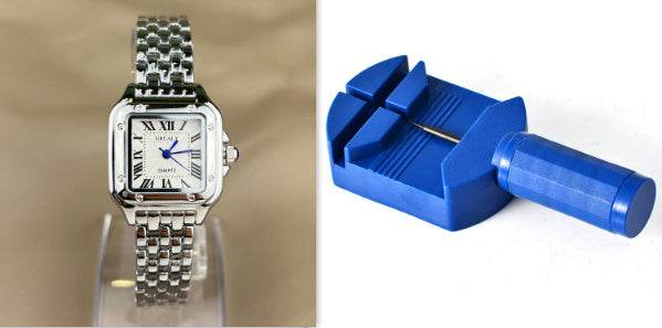 Elegant Steel Strip Roman Scale Watch - Women's Premium European Design - Buy Center