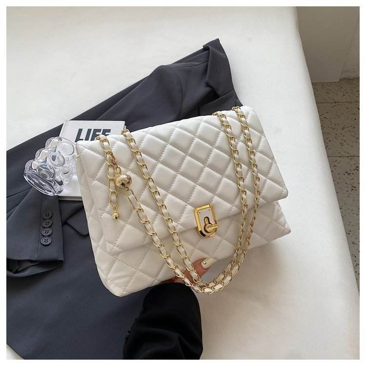 Buycenter Women's Diamond Embroidery Large Capacity Shoulder Bag - Urban Style - Buy Center