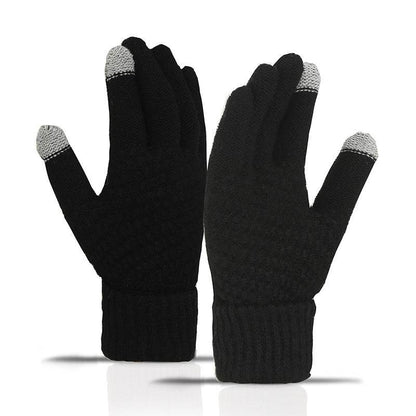 Women's Fleece-Lined Cycling Gloves - Windproof & Touch Screen Friendly - Buy Center