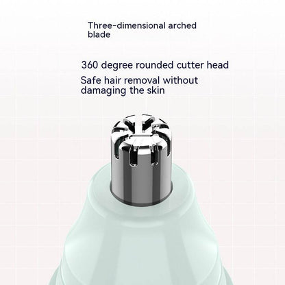 Rechargeable Electric Nose Hair Trimmer - High-Speed, Multipurpose Grooming Tool - Buy Center